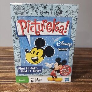 Hasbro Pictureka Board Game Kids Unisex OS Disney Edition Blue New Sealed Mickey